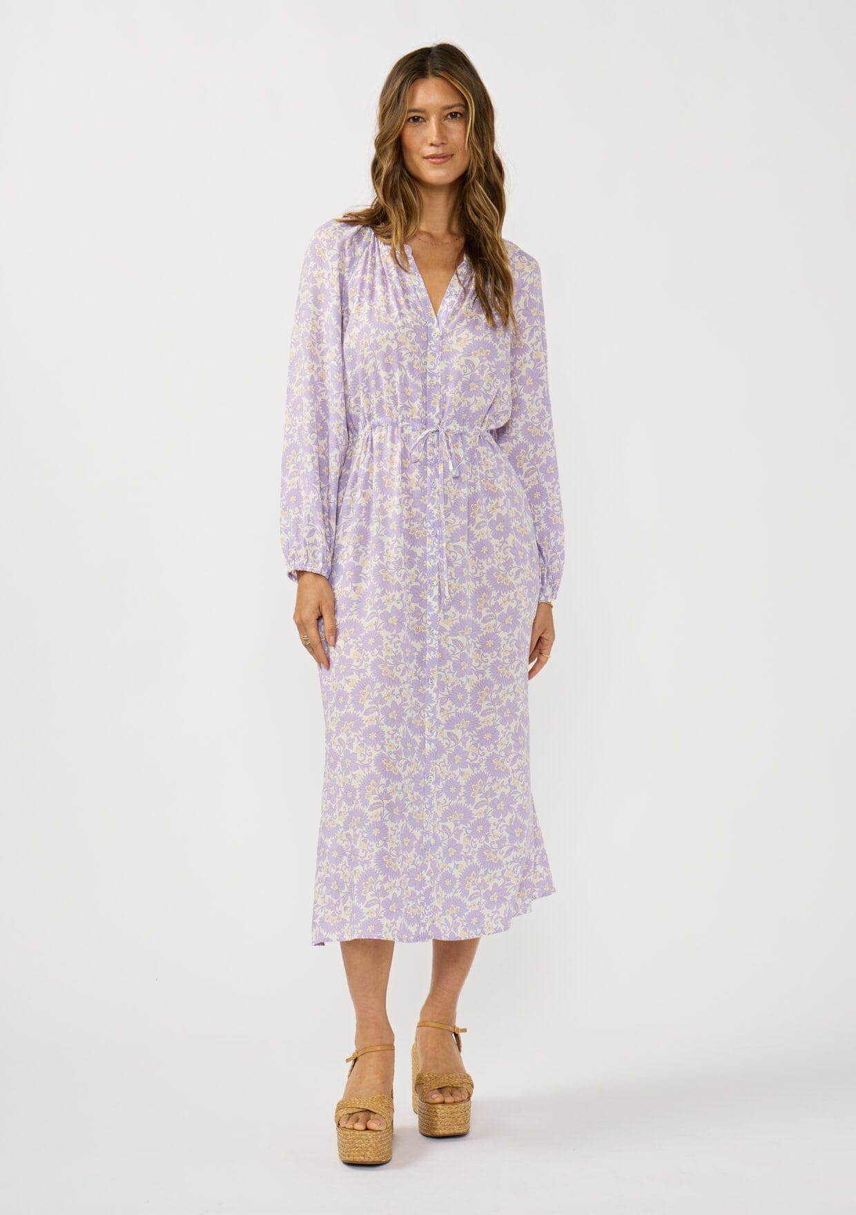 Fortune Floral Midi Dress