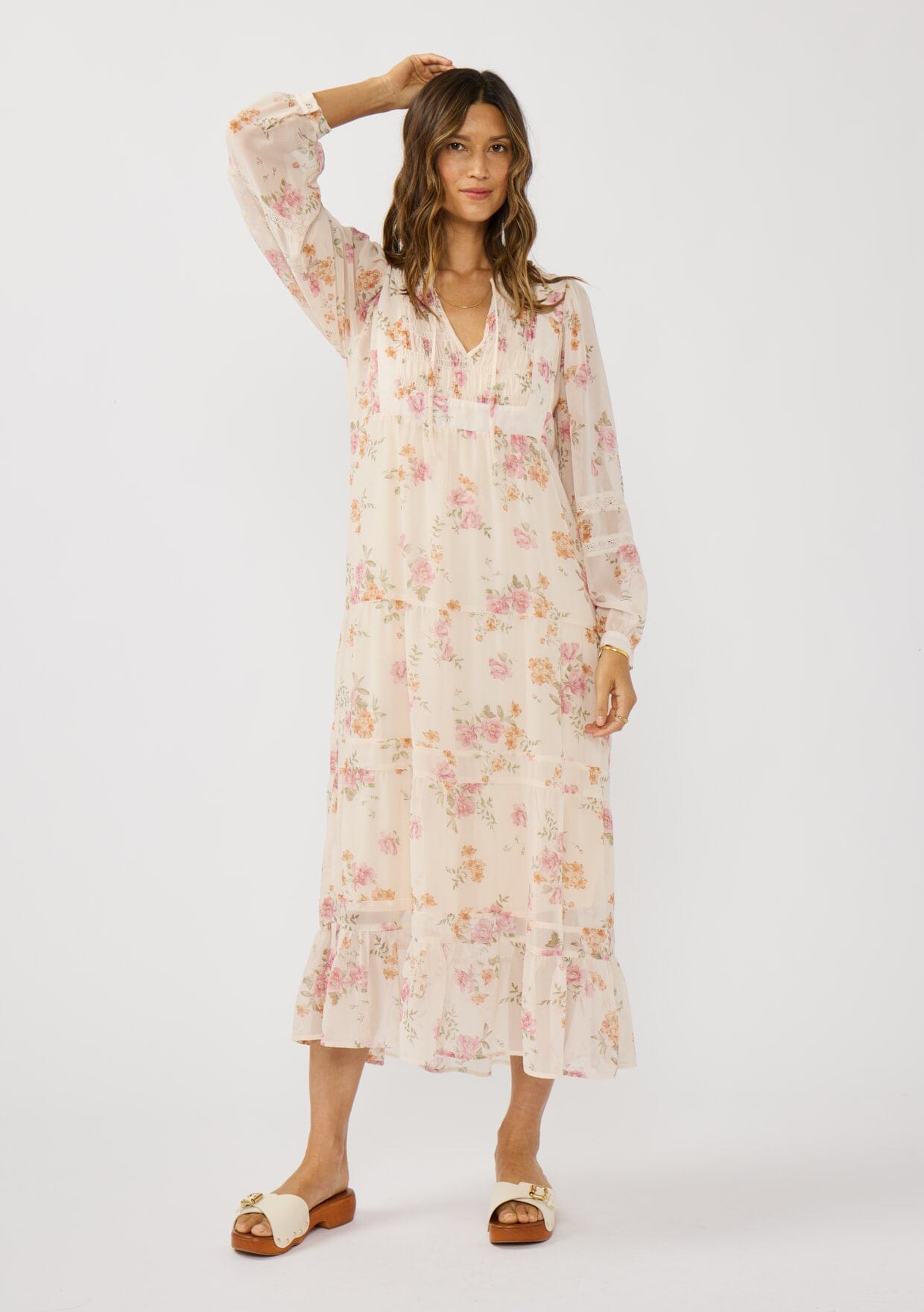 Rosewater Midi Dress