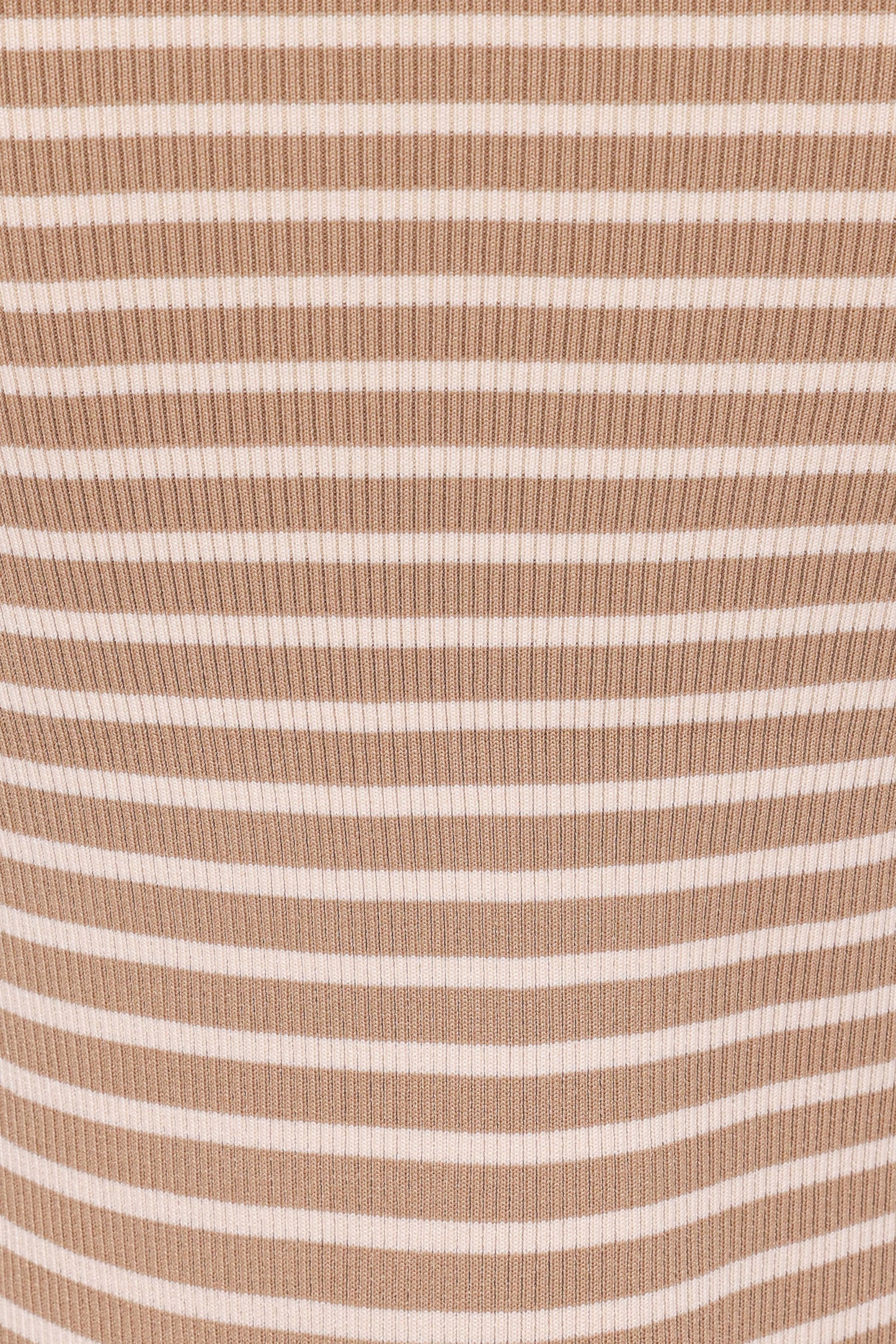 Aine Maxi Skirt Set - Khaki/Cream Stripe