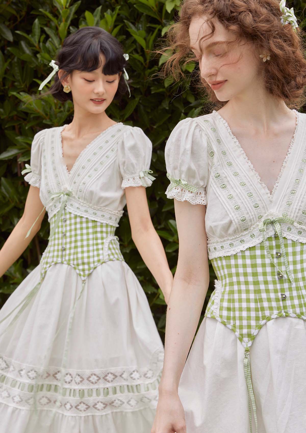 Green Apple Paradise Dress（Short）