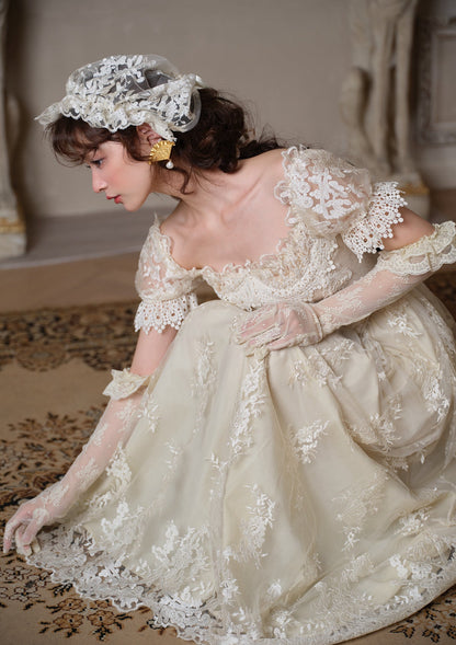 The Tear of Blossom and Candle Corset Dress