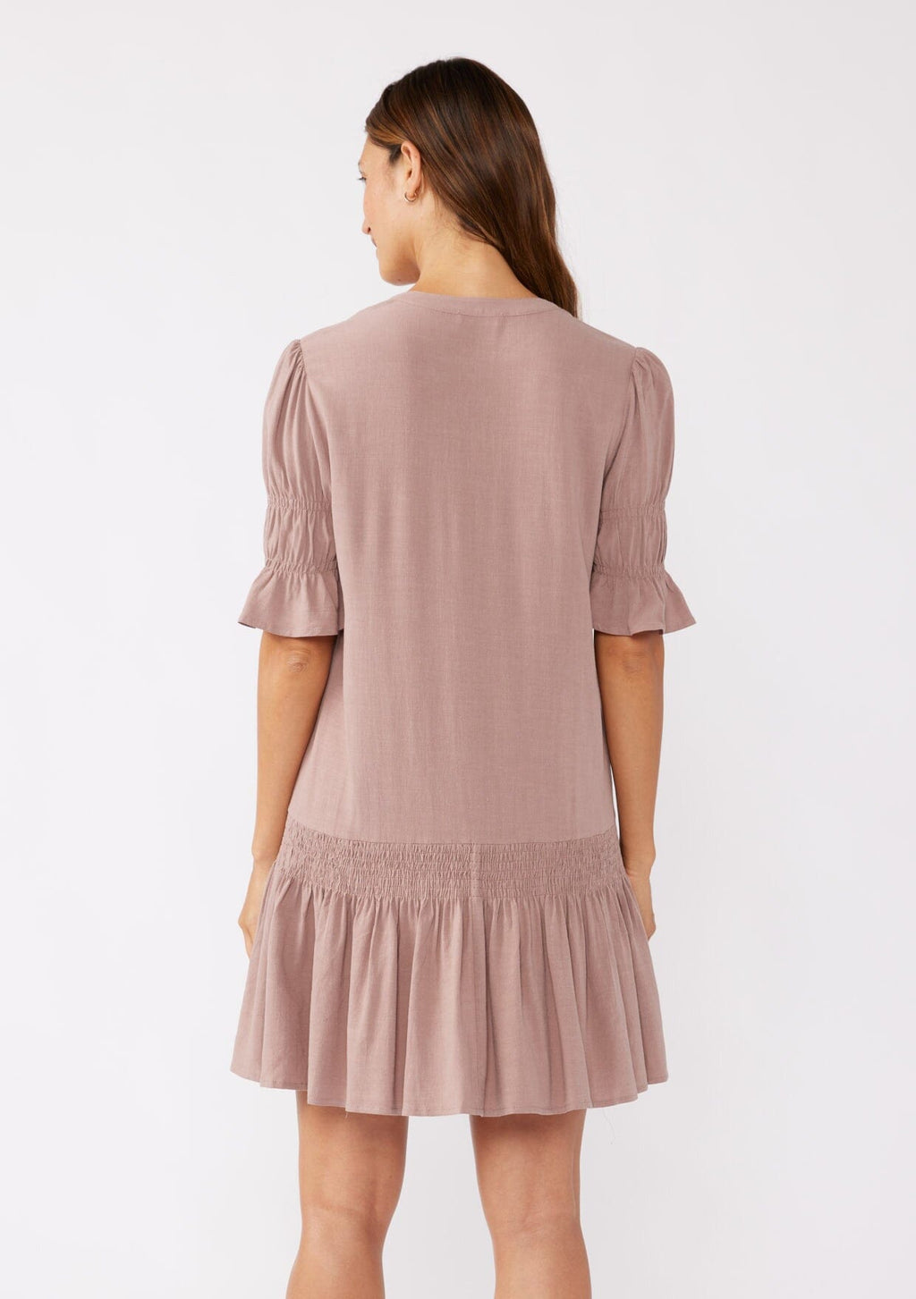 Lulu Drop Waist Mini Dress