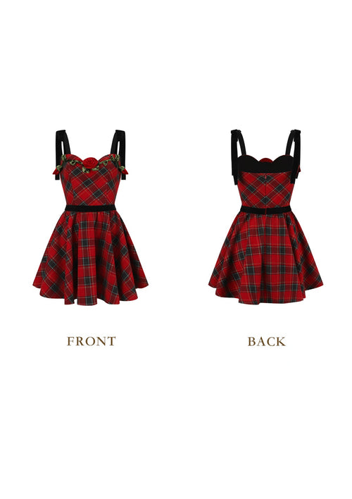 （US Exclusive）Rose Canelé Corset Dress