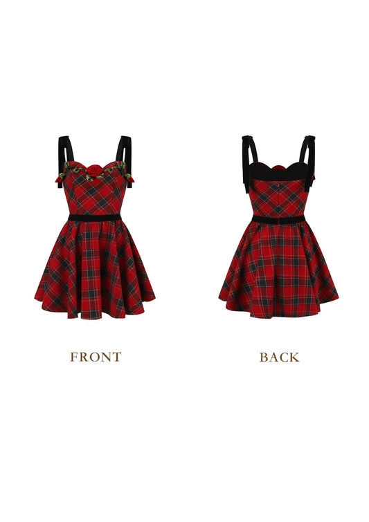 （US Exclusive）Rose Canelé Corset Dress