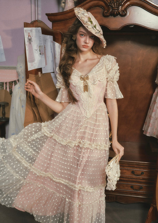 （US Exclusive）Gilded Invitation Dress（Pink）