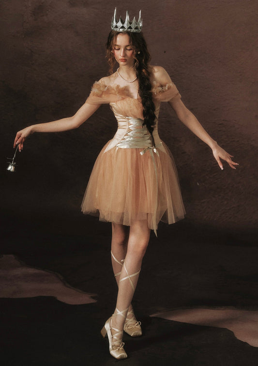 Golden Crown Dream Corset Dress