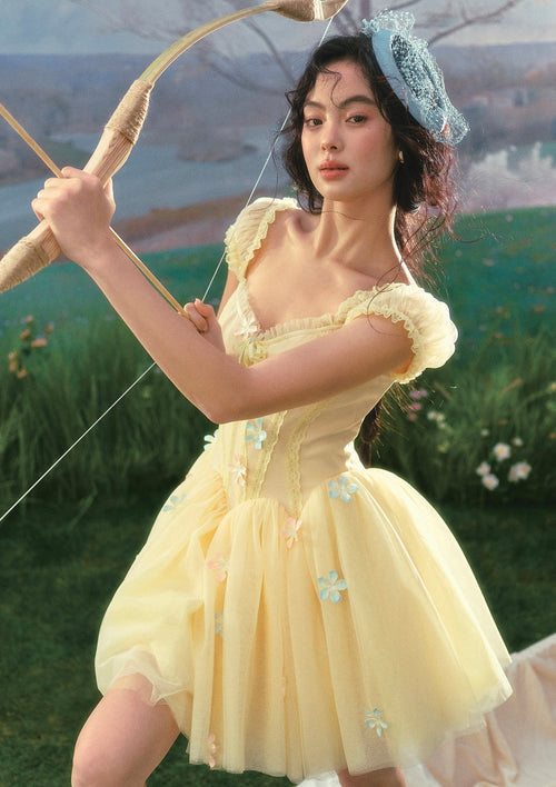 Flower Archer Corset Dress