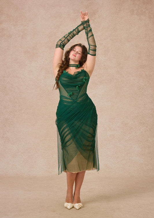 Curve&Plus Forest Muse Dress