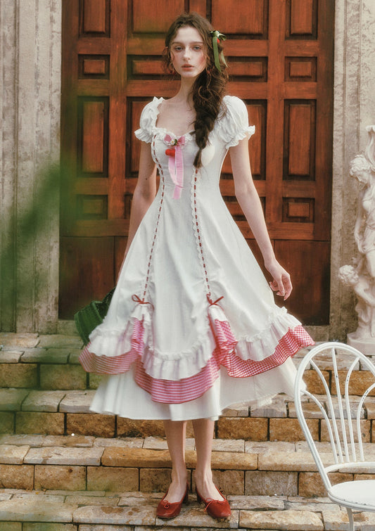 Berry Marie Cat Dress (Long)