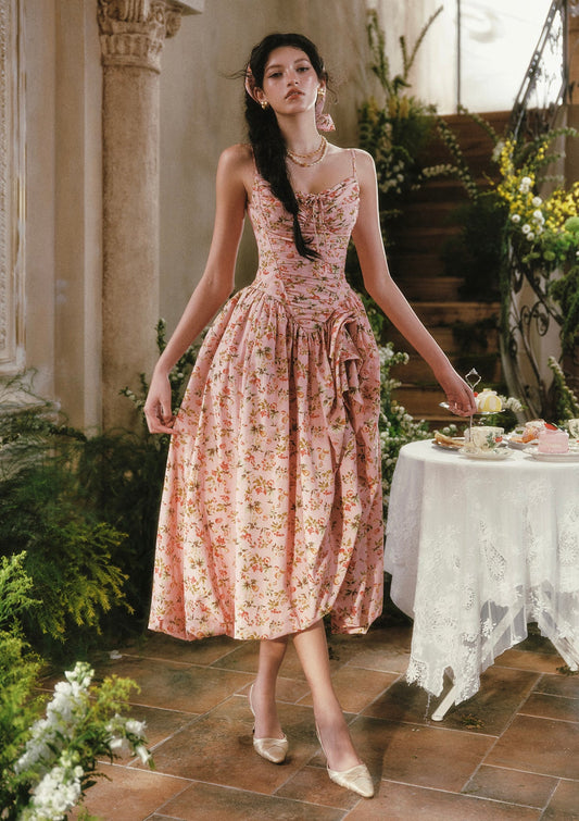 Floral Garden Sweet Tea Corset Dress