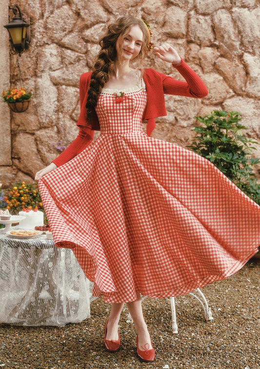 Afternoon Berry Tea Dress