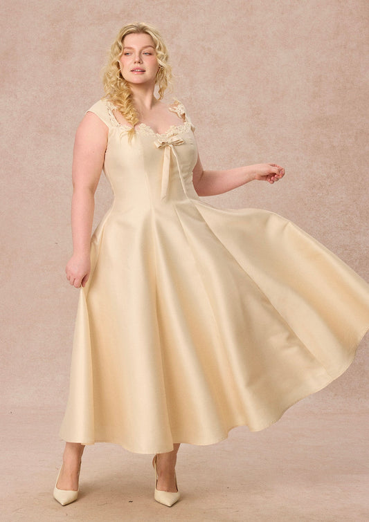 Curve&Plus Castle Vow Dress （White）