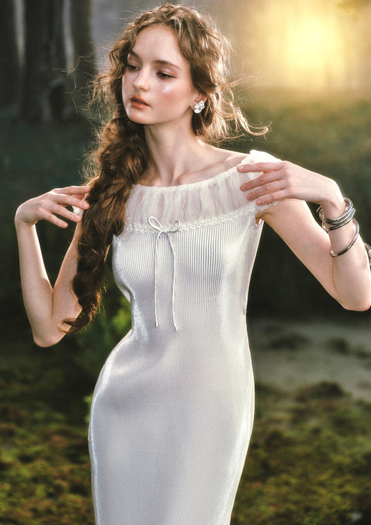 Little White Serpent Dress