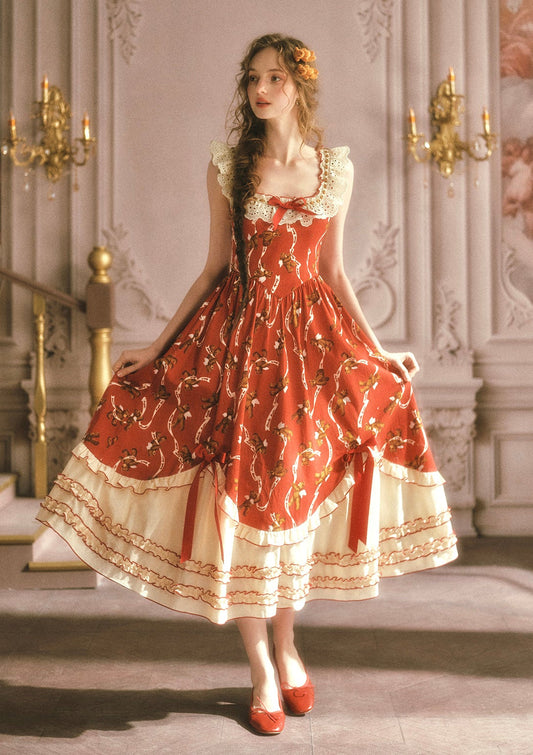 Teddy Tomato Sauce Dress