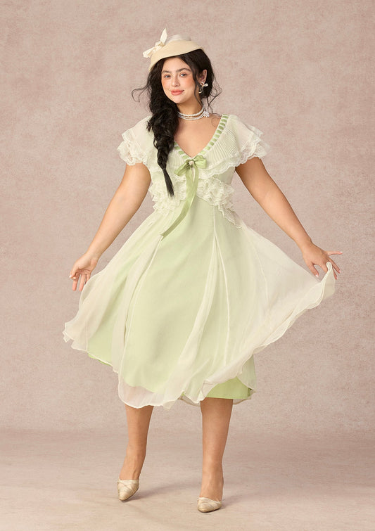（US Exclusive）Curve&Plus Spring Outing Dress