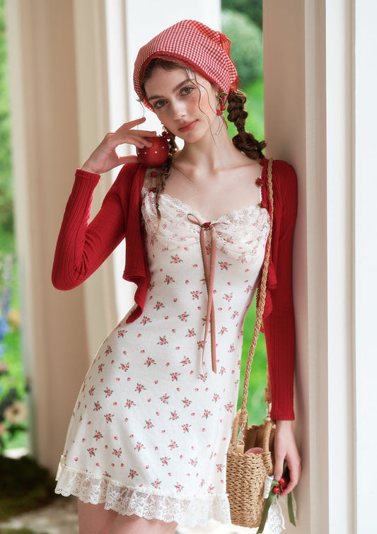 The Little Red Rose Dress