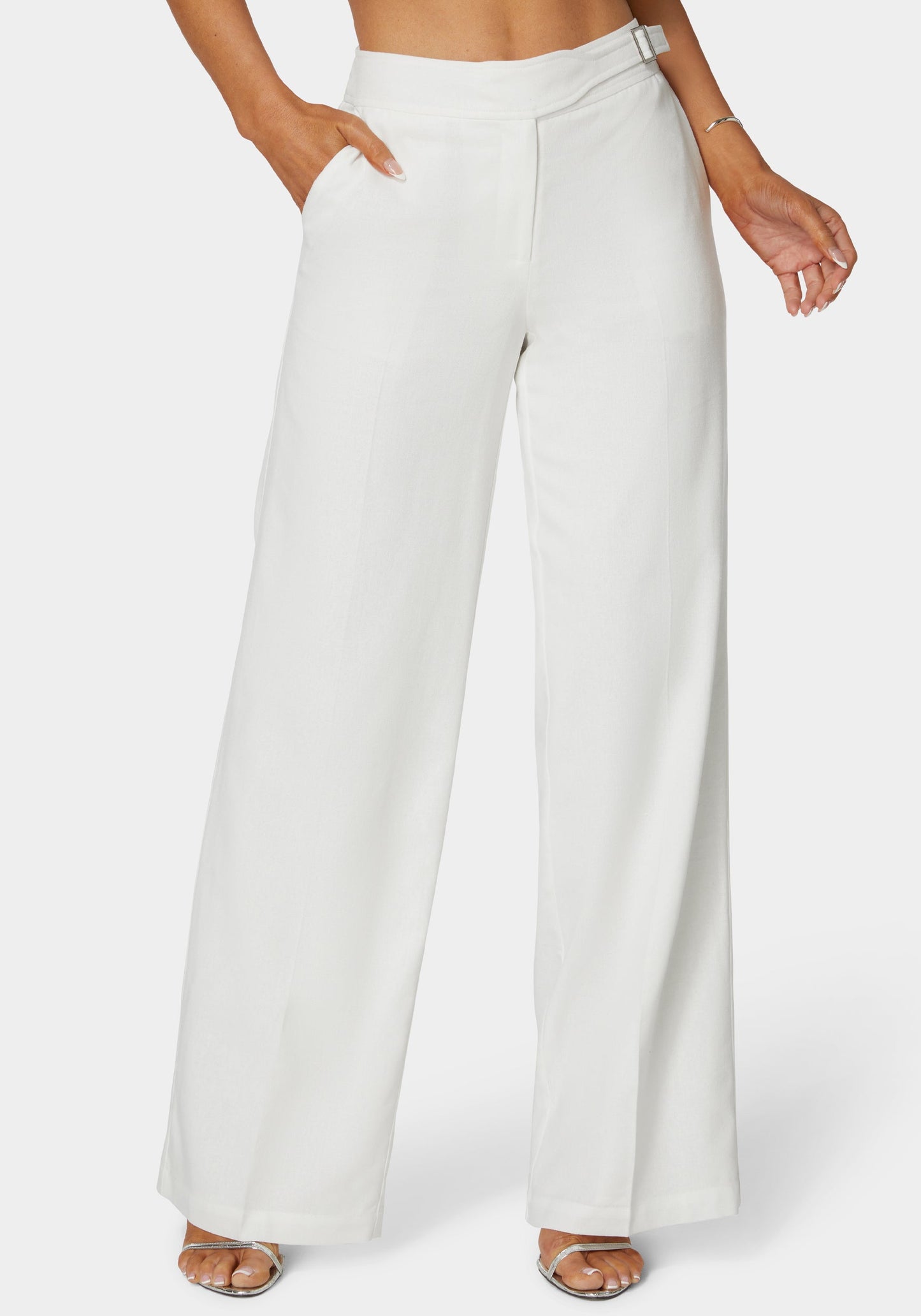 Linen Palazzo Leg Pant