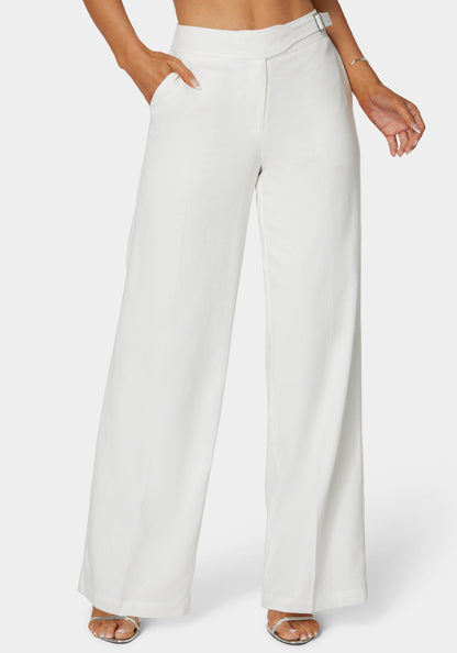 Linen Palazzo Leg Pant