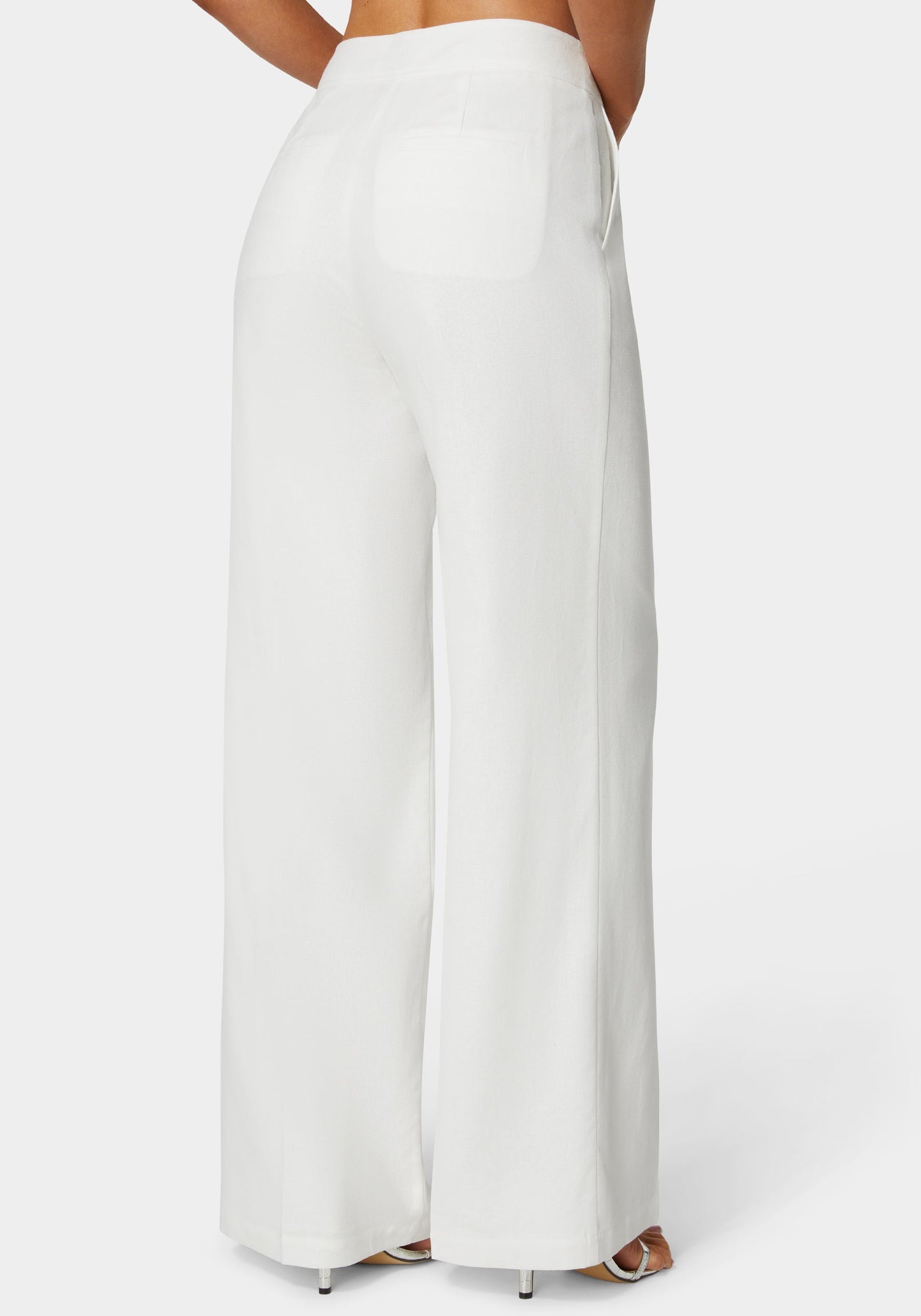 Linen Palazzo Leg Pant