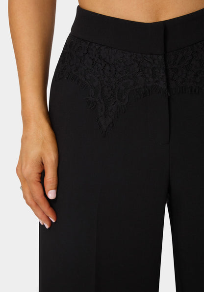 Tailored High Waist Palazzo Leg Pant