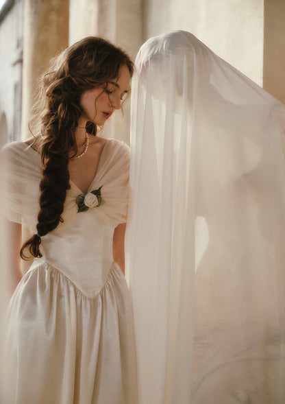 Pure White Glass Dream Dress