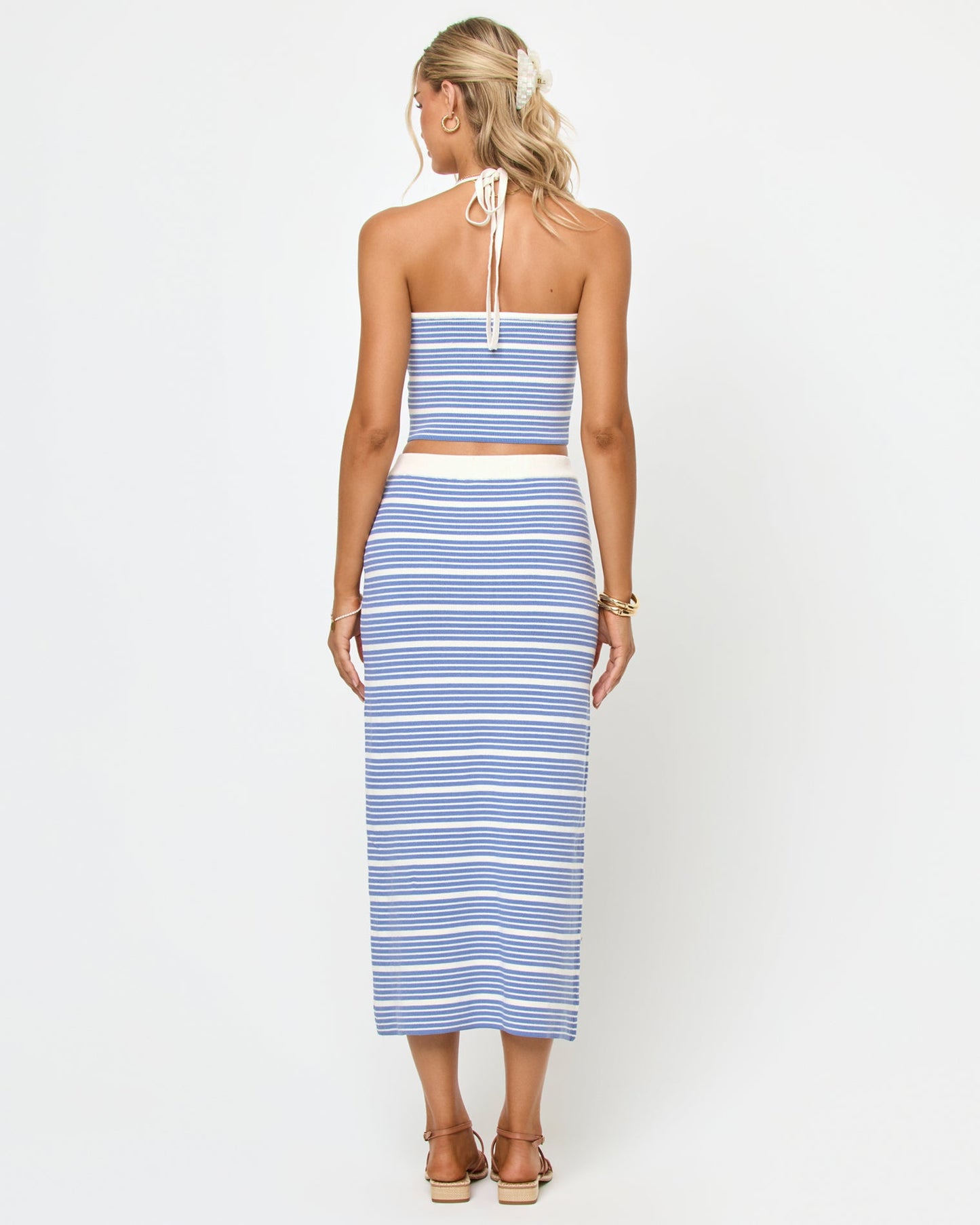 Ravello Skirt - Outer Banks Stripe