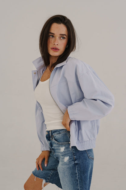 Mara High Rise Raw Hem Denim Bermuda Shorts Medium Wash