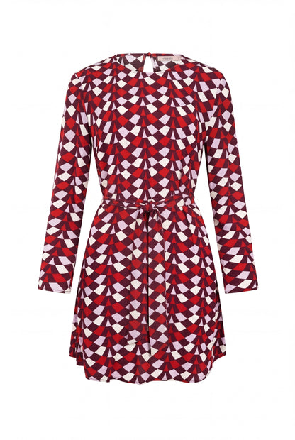 Anouk Mini Dress In Paprika Spice