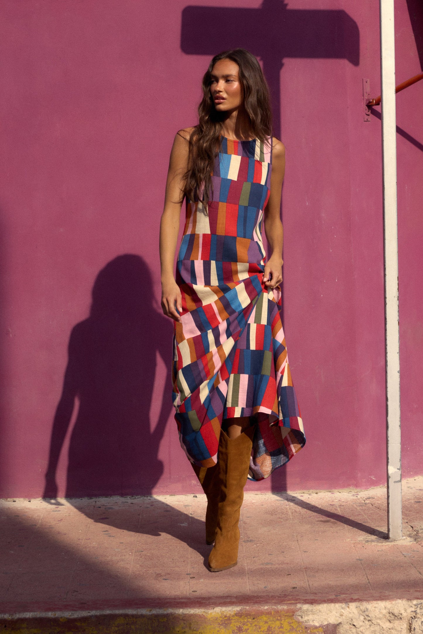 Binnie Dress In Forget Me Not