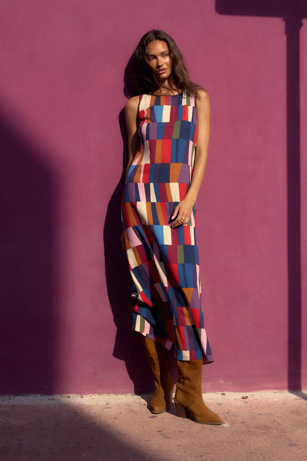 Binnie Dress In Forget Me Not