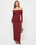 Carrie Dress - Sangria