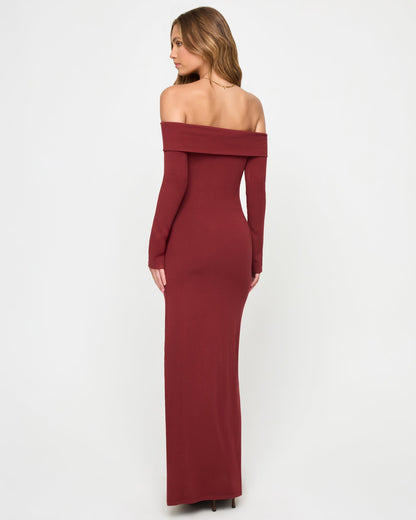Carrie Dress - Sangria