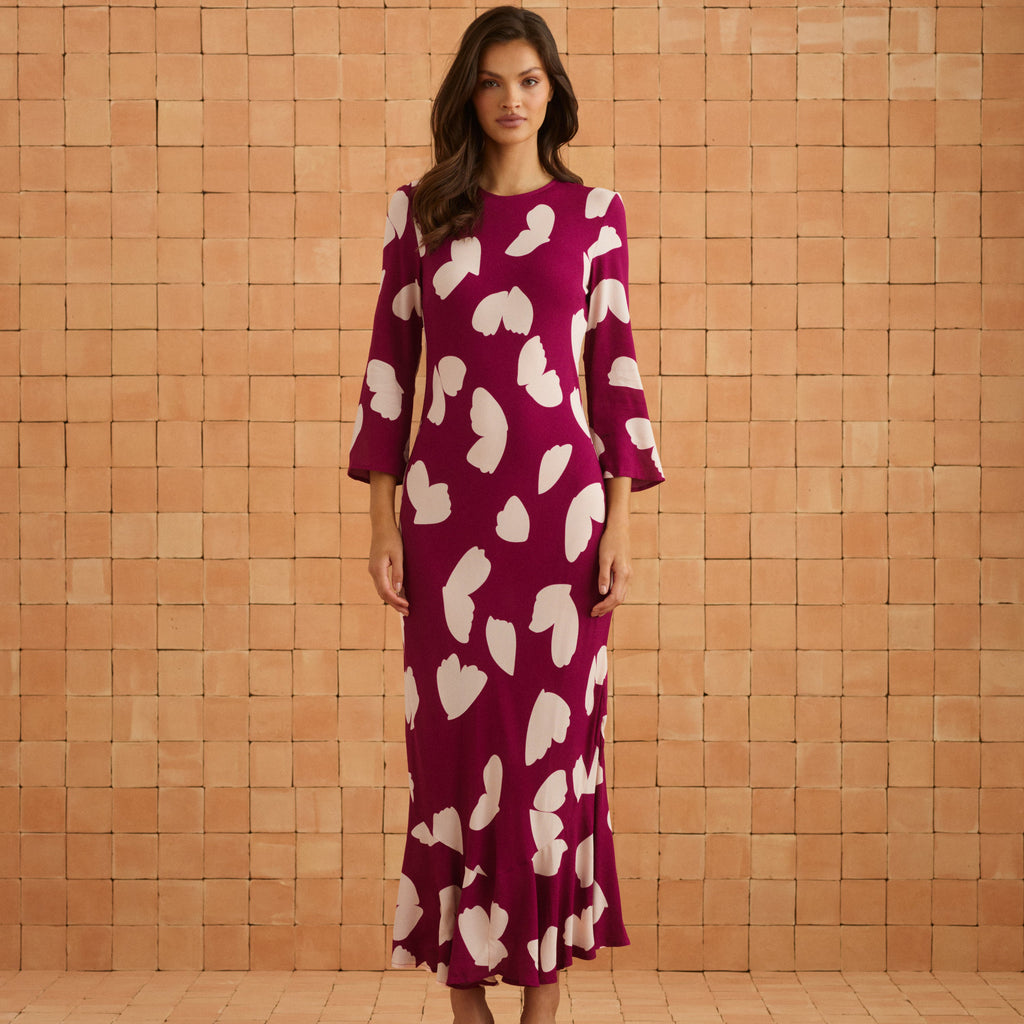 Charli Dress In Snapdragon