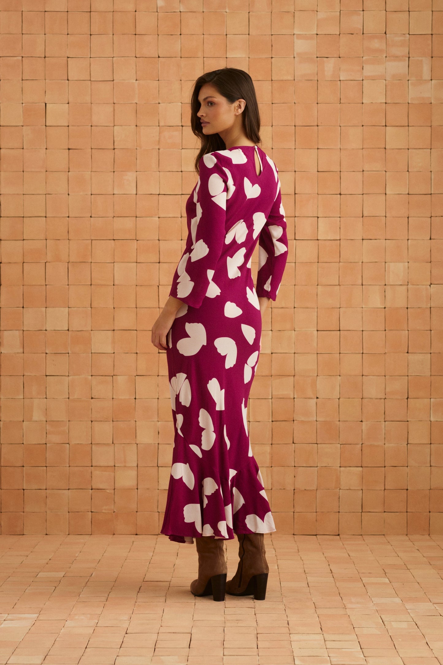 Charli Dress In Snapdragon