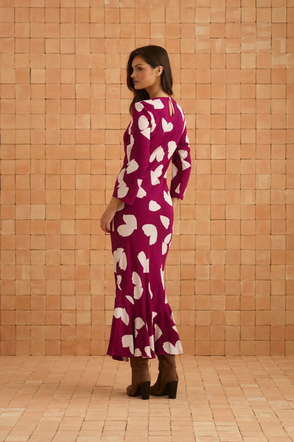 Charli Dress In Snapdragon
