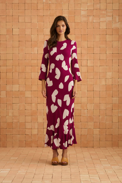 Charli Dress In Snapdragon