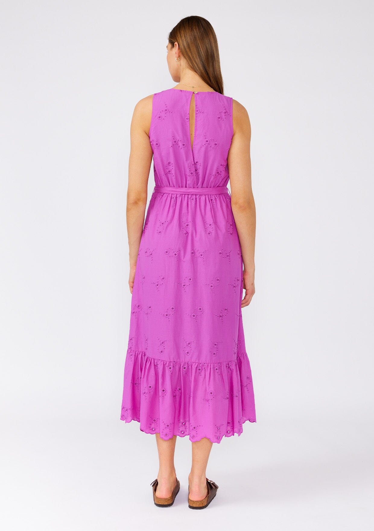 Forever Yours Embroidered Midi Dress
