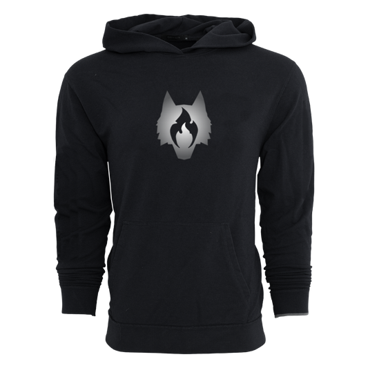 Crimson Fire Wolf Gotham Hoodie