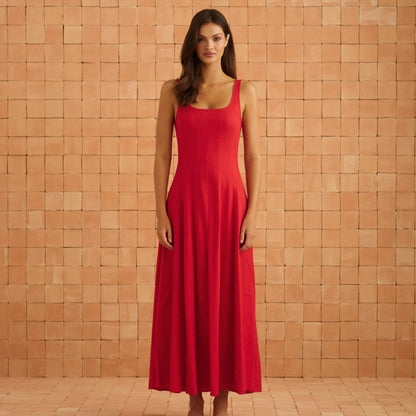 Daphne Dress In Poppy