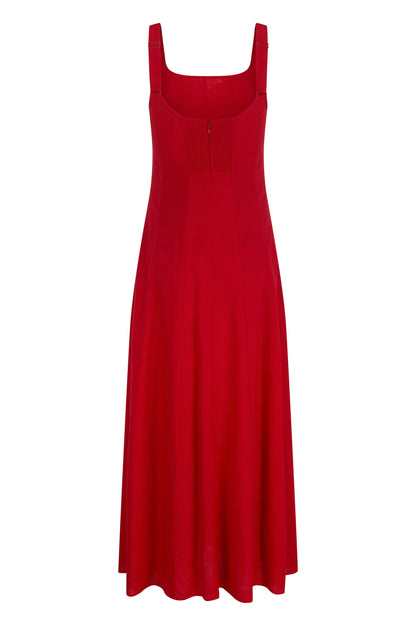 Daphne Dress In Poppy