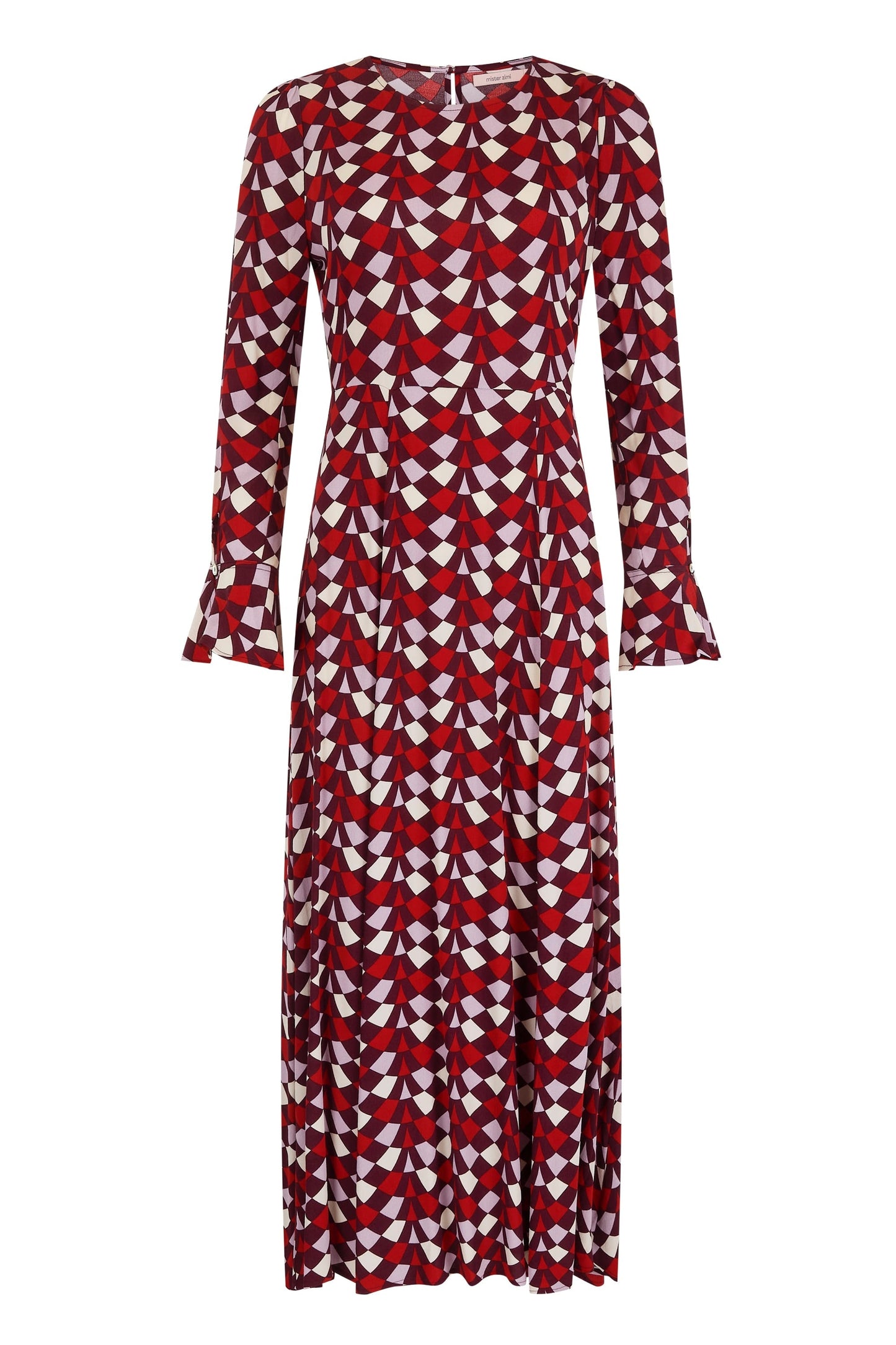 Elodie Dress In Paprika Spice