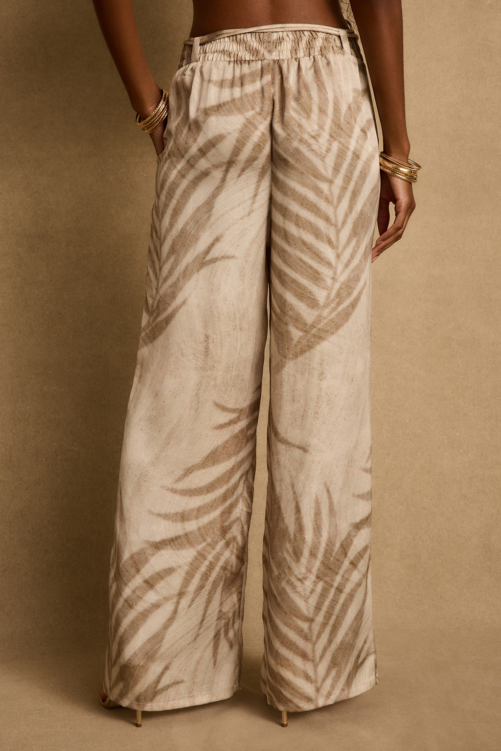 Eden Palm Print Pant