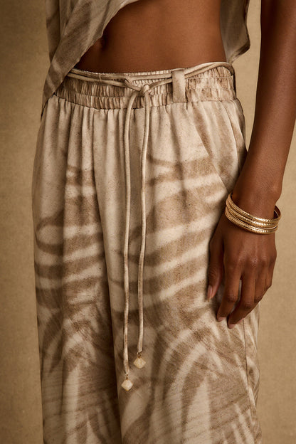 Eden Palm Print Pant