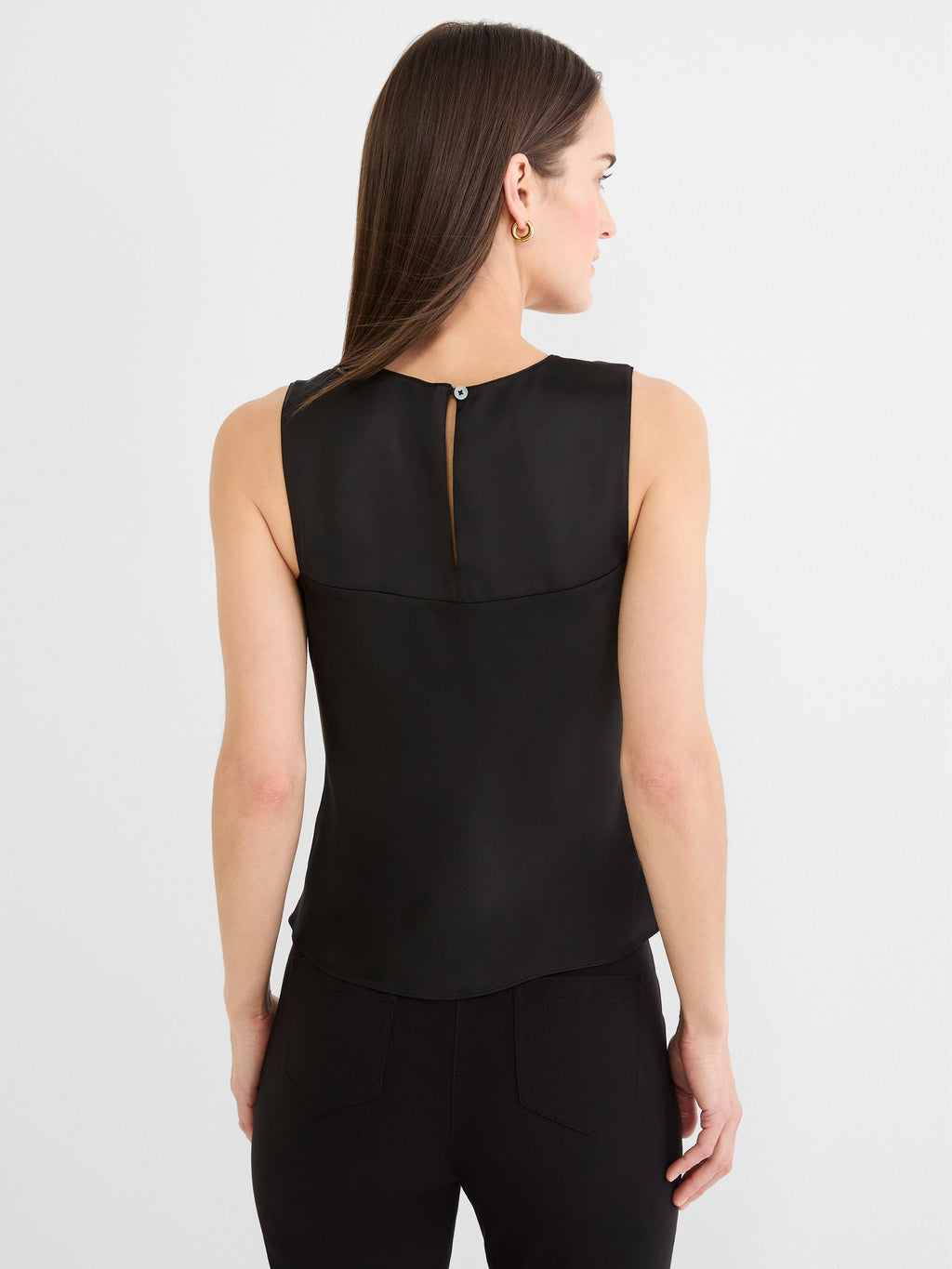 Day Gloss Woven Layering Tank