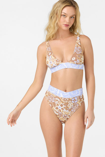 Izabelle Floral Stellan High Rise Skimpy Bottoms