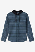 Archer Hooded Flannel Standard Fit Long Sleeve Shirt