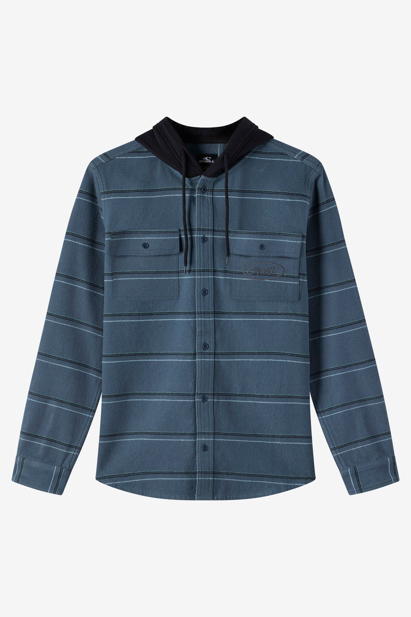 Archer Hooded Flannel Standard Fit Long Sleeve Shirt