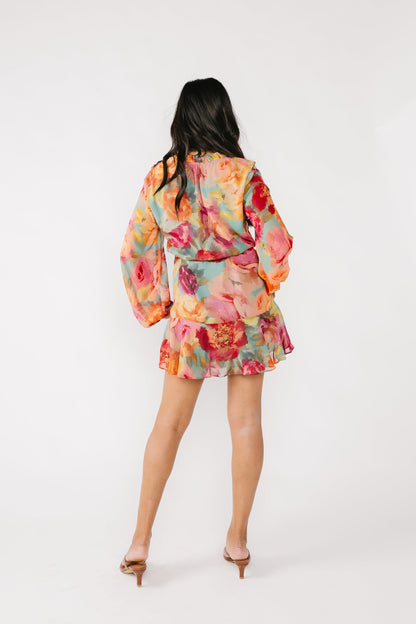 Watercolor Florals Dress