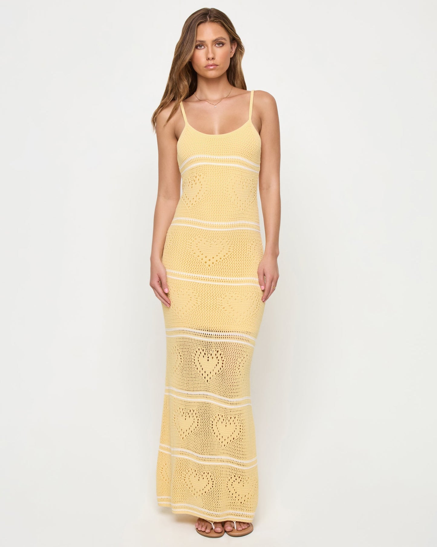 Heart To Heart Dress - Daisy-Cream