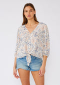 Bara Tie Front Top